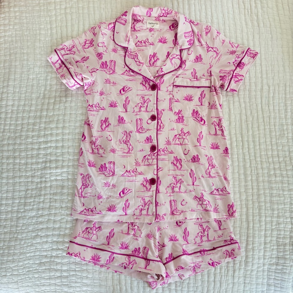 BedHead Pink Cowgirl Women's Pajama Set